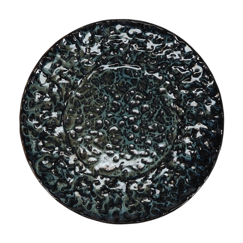 Mikasa Hospitality 5349471 Umi Seaweed Porcelain 10.8" Dia. Plate - 8 Each