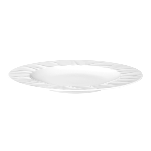 Mikasa Hospitality 001-718562 Seltmann White Porcelain 11.3" Dia. Plate - 6 Each