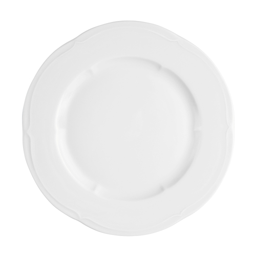 Mikasa Hospitality 001-728238 Versailles White Porcelain 11" Dia. Plate