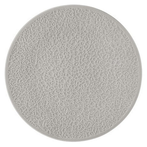 Mikasa Hospitality 001-775439 Seltmann Grey Porcelain 10.4" Dia. Plate - 6 Each