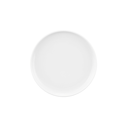 Mikasa Hospitality 001-776828 Seltmann White Porcelain 6.4" Dia. Coupe Platter - 6 Each