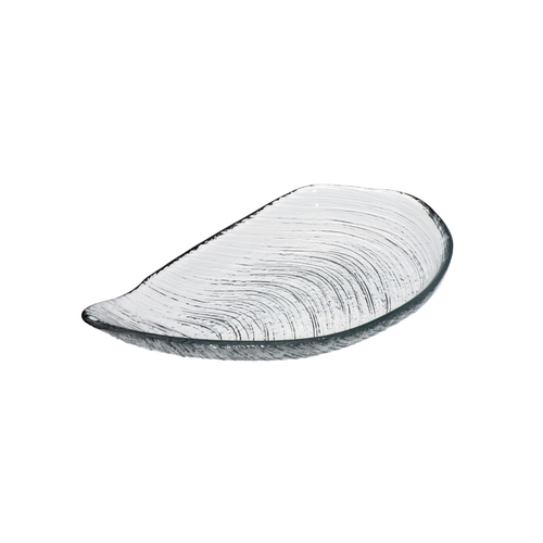 Mikasa Hospitality 2024-1 Ardacam Clear Glass 13" x 7.1" Plate - 9 Each