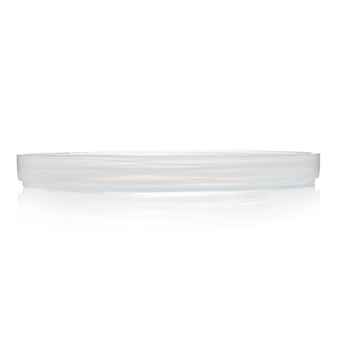 Mikasa Hospitality 2446-2 Ardacam Asos White Glass 11" Dia. Footed Plate - 1 Doz