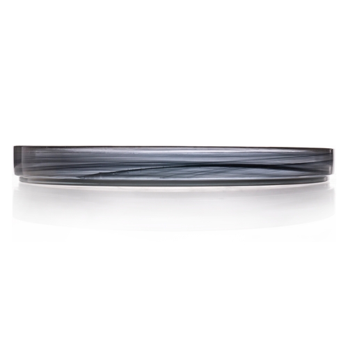 Mikasa Hospitality 2446-3 Ardacam Asos Pink Glass 11" Dia. Footed Plate - 1 Doz