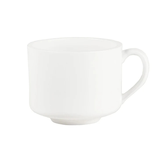 Mikasa Hospitality 5315883 Gordon White Bone China 9 oz. Mug - 2 Doz