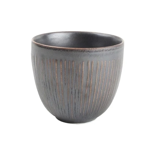 Mikasa Hospitality 5342078 F2D Silver Finish Porcelain 5.1 oz. Bowl - 3 Doz