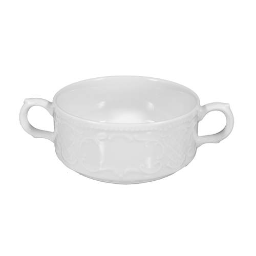 Mikasa Hospitality 001-602242 Seltmann White Porcelain 9.5 oz. Soup Cup - 6 Each
