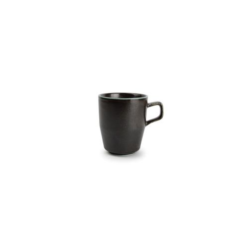 Mikasa Hospitality 5315324 F2D Black Porcelain 9.5 oz. Mug - 3 Doz