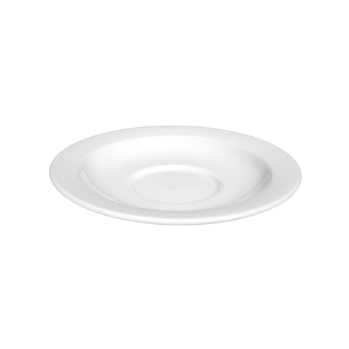 Mikasa Hospitality 001-181154 Seltmann White Porcelain 6.4" Dia. Saucer - 6 Each