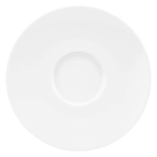 Mikasa Hospitality 001-742674 Seltmann White Porcelain 6.5" Dia. Saucer - 6 Each