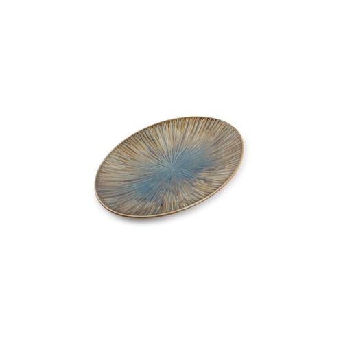 Mikasa Hospitality 5315550 F2D Halo Forest Porcelain 6.7" x 10" Platter - 16 Each