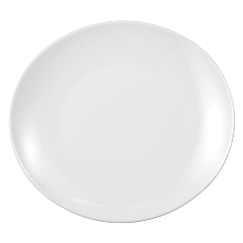 Mikasa Hospitality 001-159500 Seltmann White China 10.9" x 11.9" Platter - 6 Each