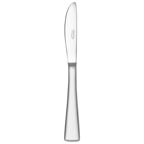 Mikasa Hospitality 5316375 Blair Stainless Steel 7.4" Heavy Weight Butter Knife - 1 Doz