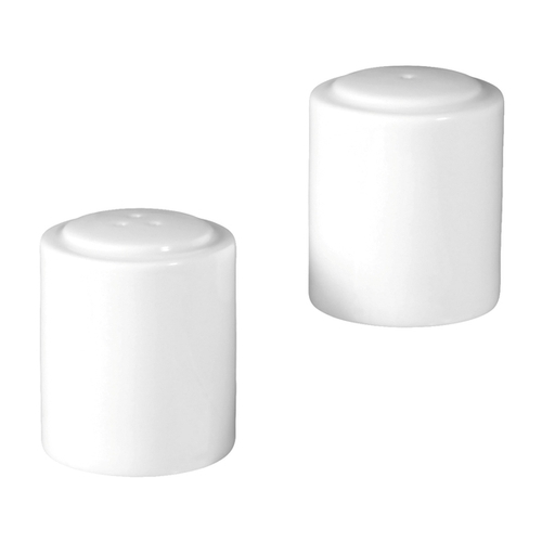 Mikasa Hospitality 001-171063 Seltmann White Porcelain 2" Dia. Salt & Pepper Shaker