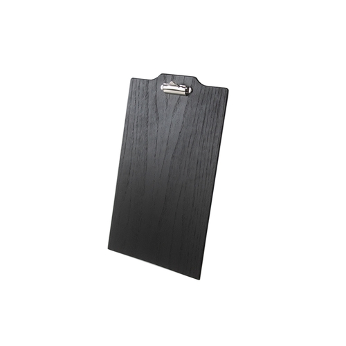 Mikasa Hospitality BQ240B Select Concept Black Oak 13.9" x 8.8" Menu Board - 22 Each