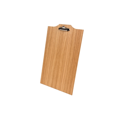 Mikasa Hospitality BQ240L Select Concept Oak 13.9" x 8.8" Menu Board - 22 Each
