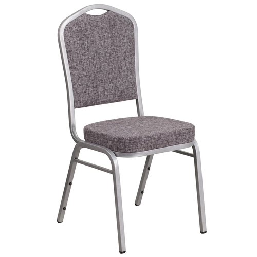 Flash Furniture FD-C01-S-12-GG Hercules Crown Back Stacking Banquet Chair