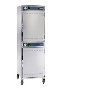 Alto-Shaam 1000-UP-QS Halo Heat Low Temperature Hot Holding Double Cabinet