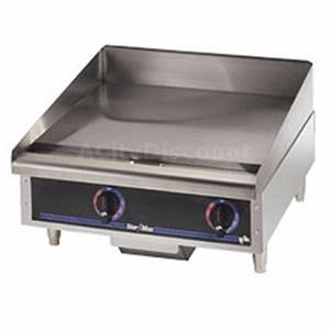 Star 524CHSD Chrome-Max Counter 24in Electric Griddle