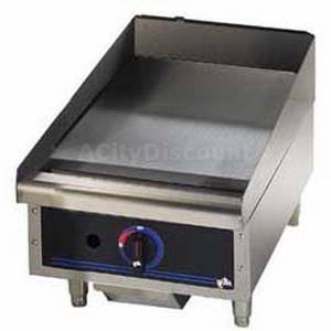 Star 615TD Star-Max Counter 15in Gas Griddle With Thermostat Controls