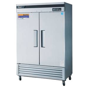 Turbo Air TSR-49SD-N6 42.69 CuFt Commercial Refrigerator With 2 Solid Doors