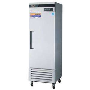 Turbo Air TSR-23SD-N6(-L) 19.3cf Reach-in Refrigerator Stainless Single Solid Door