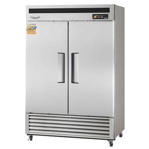 Turbo Air MSR-49NM 49cf Commercial Reach-In Refrigerator With 2 Solid Doors