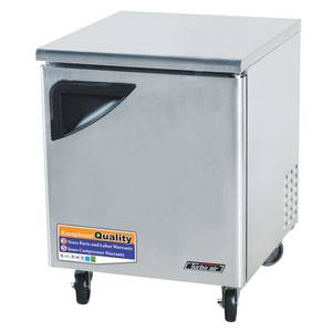 Turbo Air TUF-28SD-N 28" Stainless Steel Undercounter Freezer - 6.8 cu ft