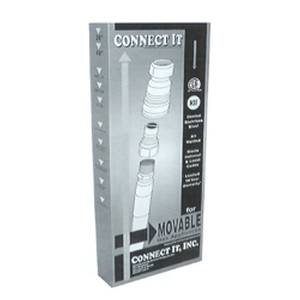 Connect It GC5024 KIT D Deluxe Gas Appliance Connector Kit .5in x 24in, 1 Ball Valve