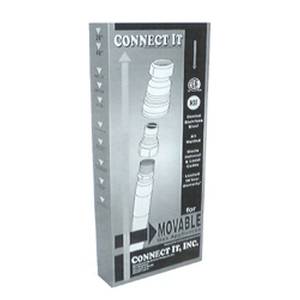 Connect It GC5036 K Standard Gas Connector Kit, .5in x 36in