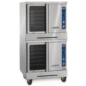 NEW Commercial Gas Double Stack Convection Oven 2 Deck Restaurant - Propane  