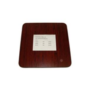 AAA Furniture 2424 + T2222 24" Round or Square Table Top and Base
