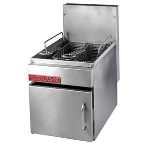 Grindmaster-Cecilware GF10 Counter Top 13lb Gas Fryer W/ Two Fry Baskets