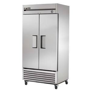 True T-35-HC 35 cu.ft. Two Section Reach-In Refrigerator w/ 2 Solid Doors