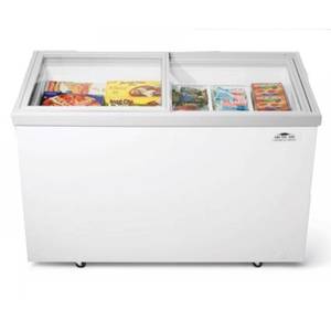 Arctic Air ST09G 8.8 Cu.Ft White Chest Freezer W/ Sliding Glass Top NSF