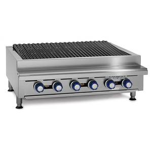 Imperial IRB-36 36" Commercial Gas Radiant Char Broiler Grill Counter Top