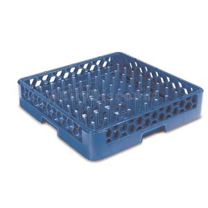 Carlisle RP14 6ea All-Purpose Plate & Tray Rack Blue NSF