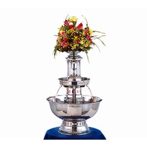 Apex Fountains 4003-04-SS Princess 5 Gallon Stainless Champagne Beverage Fountain