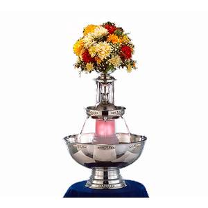 Apex Fountains 4017-04-SS Tropicana 7 Gallon Stainless Champagne Beverage Fountain