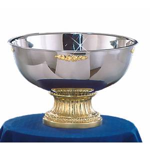 Apex Fountains 6113-G Apex Fountains Golden Majestic 3 Gallon Punch Bowl