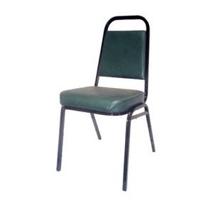 AAA Furniture 888-22 Stack Metal Banquet Chair w/ Wide Seat Vinyl Color Options