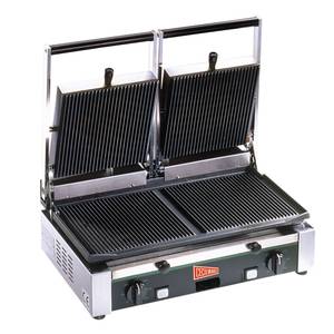 Grindmaster-Cecilware TSG2G Cecilware Double Grooved Panini Grill