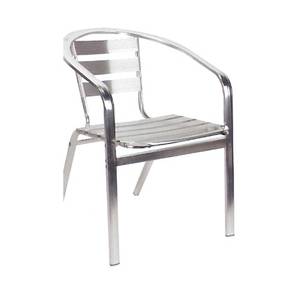 American Tables & Seating 55 Restaurant Indoor Outdoor Aluminum Chair 