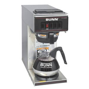 Bunn 13300.0001 Coffee Maker with 1 Warmer Low Profile Pourover S/S Decor