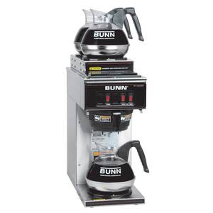 Bunn 13300.0004 Coffee Maker Pourover Low Profile w 3 Warmers NSF