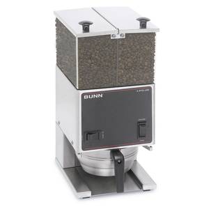 Bunn 26800.0000 Coffee Bean Grinder Two 3lb Hoppers Low Profile