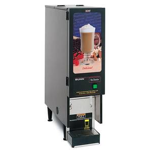 Bunn SET00.0196 Hot Beverage Dispenser with 1 Hopper Black