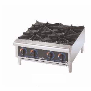 Star 604HD Counter Top Gas 4 Burner Hotplate Star Max
