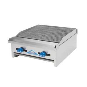 Comstock Castle ELB18 18" Charbroiler Counter Top Lavarock Gas Char Grill