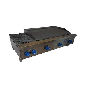 Comstock Castle FHP48-3RB 2 Burner & 36" Broiler Counter Top Combo 48" Unit